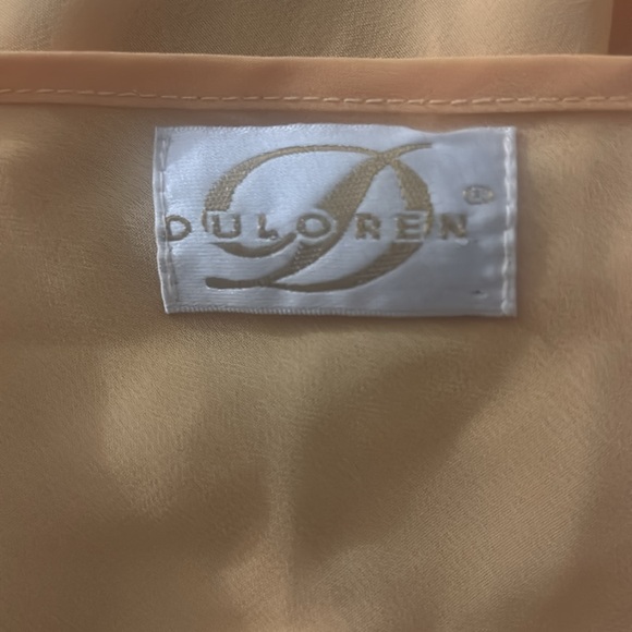 Vintage yellow slip dress by Duloren - Picture 11 of 11